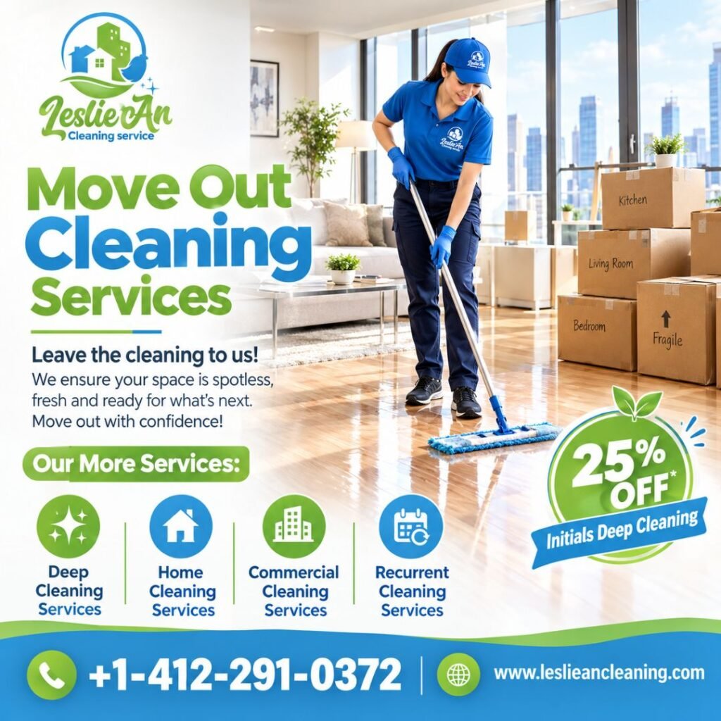 Move Out Cleaning Services in Pittsburgh: A Simple Checklist
